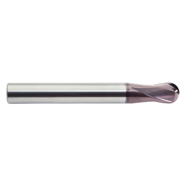 Tuffcut Dm 2 Flute Ball Nose End Mill, 5/16